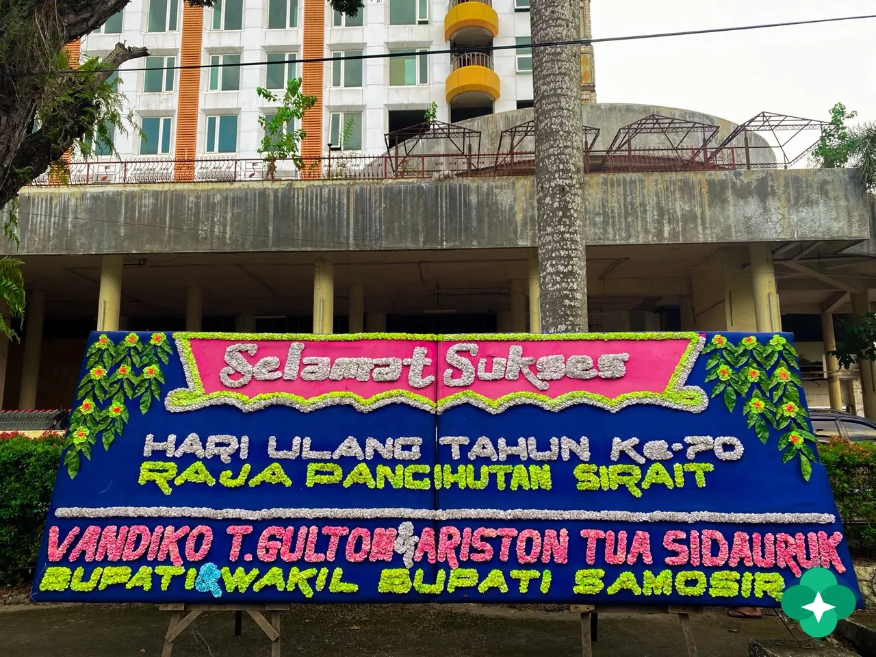 Medan punya papan bunga